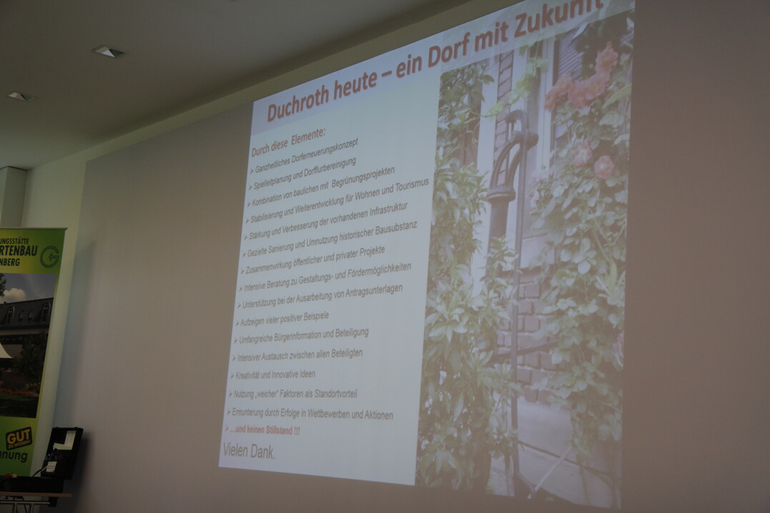 Auf den Grnberger Grnpflegetagen wurden Konzept und Erfolge vorgestellt.