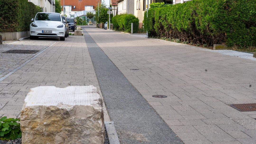 Neuer Straenquerschnitt in Leinfelden-Echterdingen