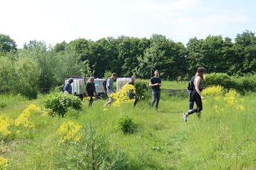 Exkursion Friedensgarten Osnabrck