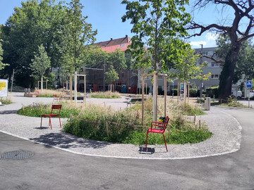 Mehr Platz fr Grn und Menschen: Holligerhof