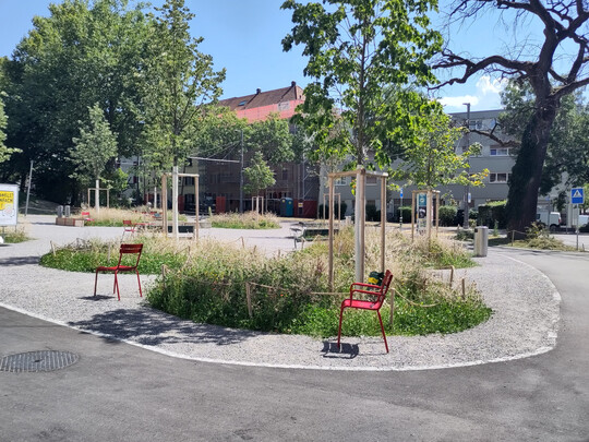 Mehr Platz fr Grn und Menschen: Holligerhof