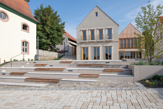Die neue Mitte in Niederwerrn will dem Aussterben des Altortes entgegenwirken.
