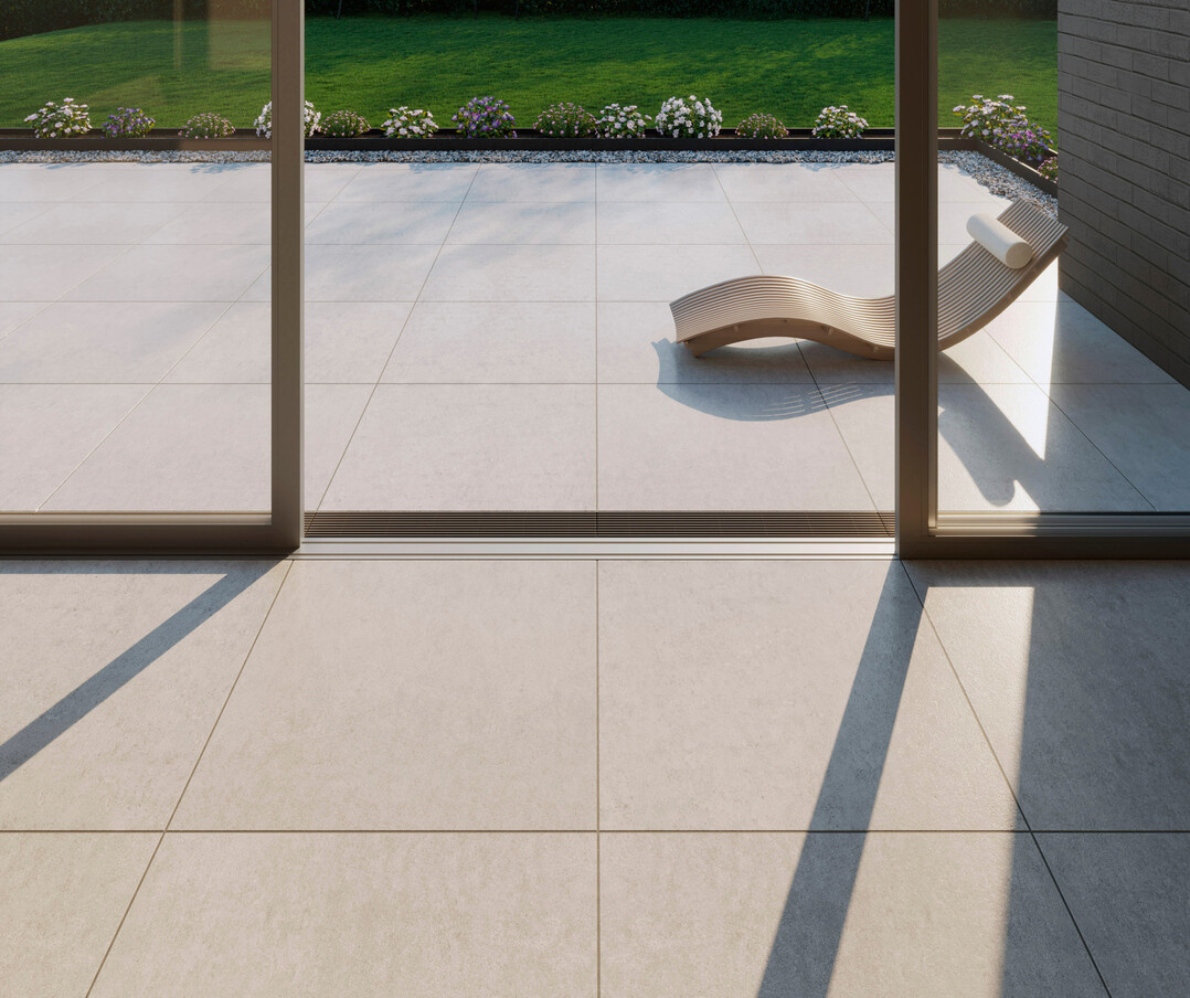 Schwellenfreie Terrasseneingnge sind auch im Bestand mglich. 