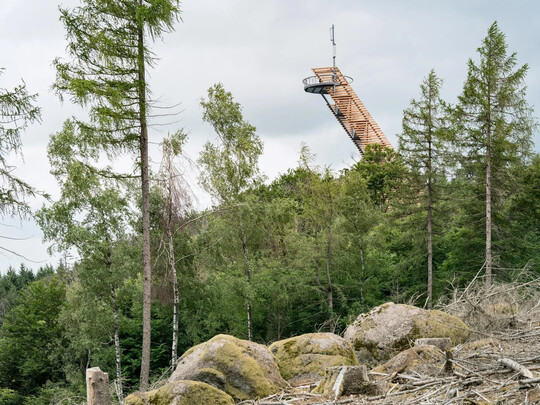 Aussichtsturm in Rimbach, Hessen