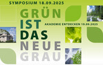 18. bis 20. September 2025: Symposium, Tag der Akademie, Tag der offenen Baumschule