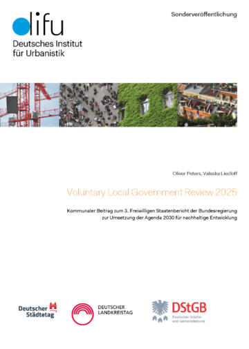 Der "Voluntary Local Government Review 2025" ist als Download in Deutsch oder Englisch erhltlich.