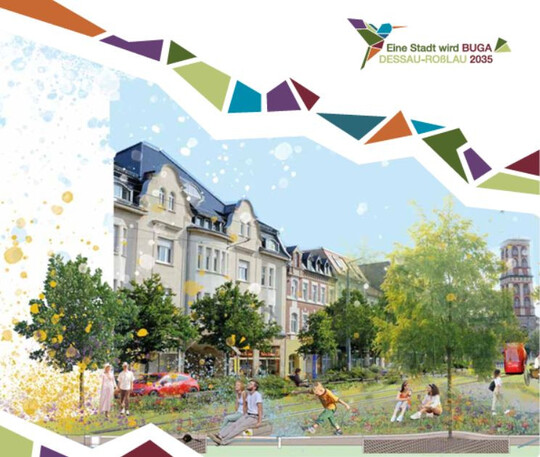 Bildauszug aus der Machbarkeitsstudie zur BUGA 2035