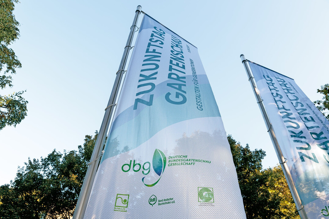 Der Zukunftstag Gartenschau fand am 11. September 2025 im Berliner Umweltforum statt, tatkrftig untersttzt von Gartenbau, Baumschulen und Floristik.