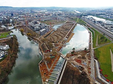 Das Rahmenkonzept der BuGas 2019 ist schon weitestgehend umgesetzt. Jetzt knnen Nachwuchs-Landschaftsarchitekten noch Ideen fr einen Schaugarten entwickeln.