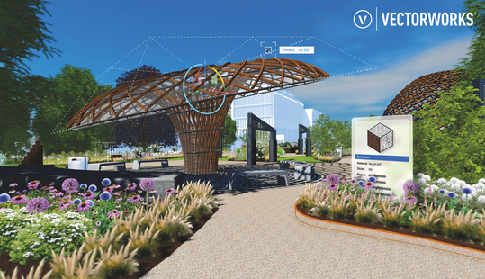 Vectorworks Landschaft 2025 – Innovation für professionellen Garten- und
Landschaftsbau