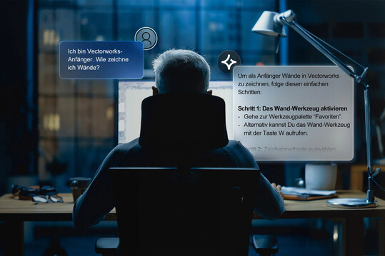 Der AI-Assistant in Vectorworks fr beeindruckende bei KI-Visualisierungen