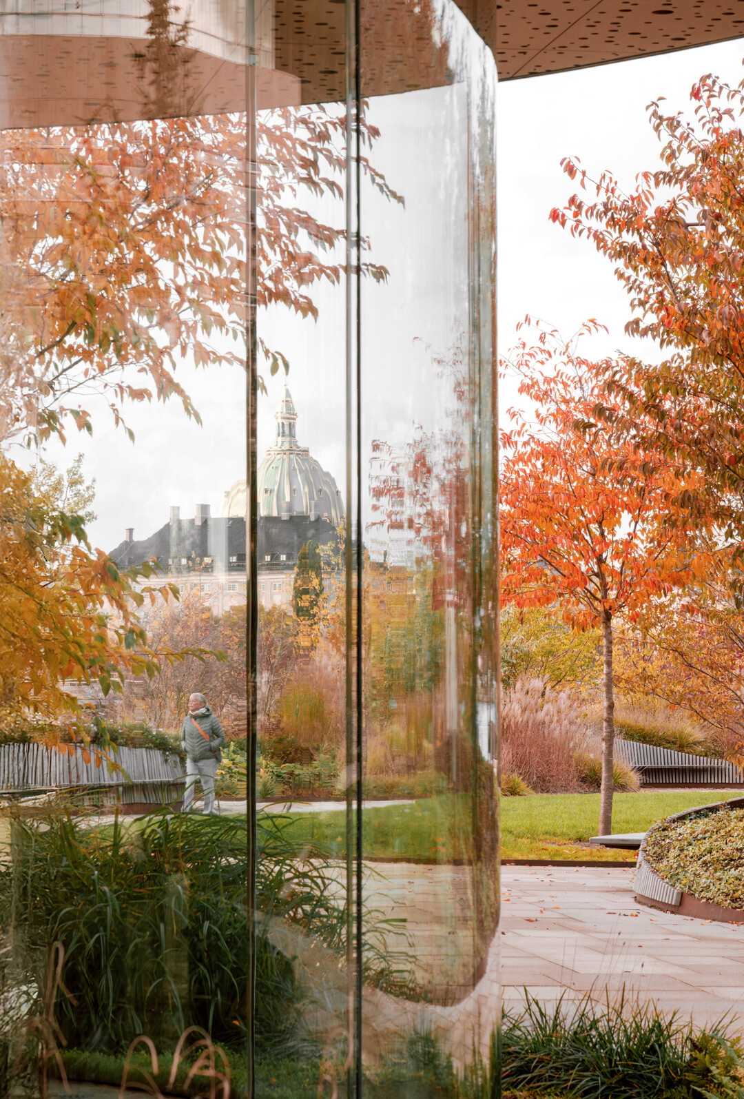 Grenzen von innen und au�en verschwimmen hier