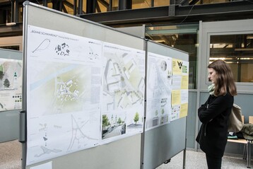 Der Entwurf "Bhne Schwarzau" landete auf dem 1. Platz.