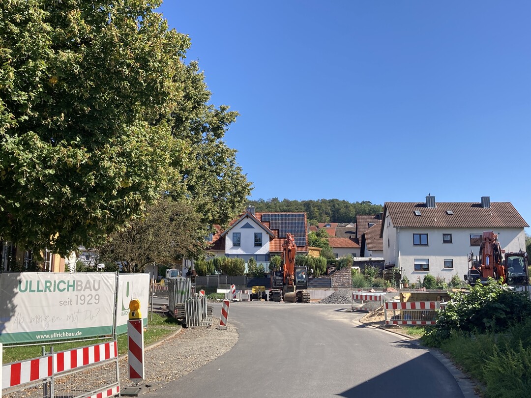 Gemeinde Fuchsstadt im Landkreis Bad Kissingen, Straensanierung Am Kohlenberg
