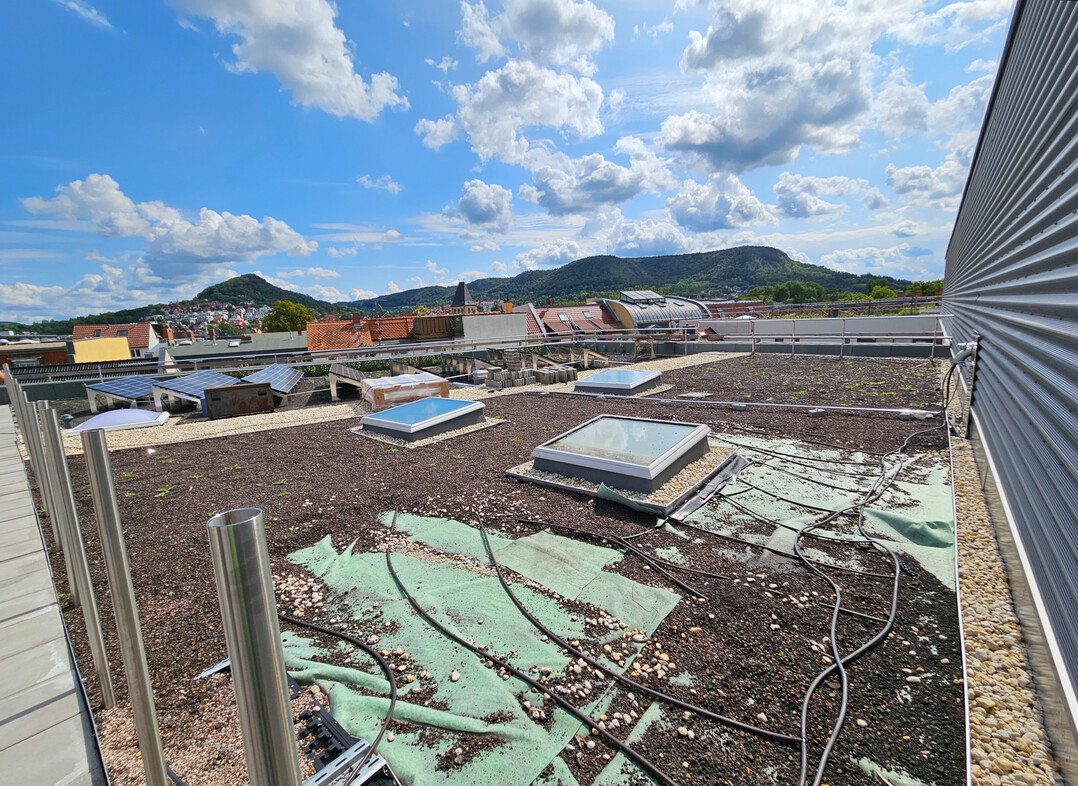 Das Aquafleece AF 300 sorgt mit seinen Tropfschluchen fr eine effiziente Unterflurbewsserung, da das Wasser direkt im Wurzelraum zur Verfgung steht.