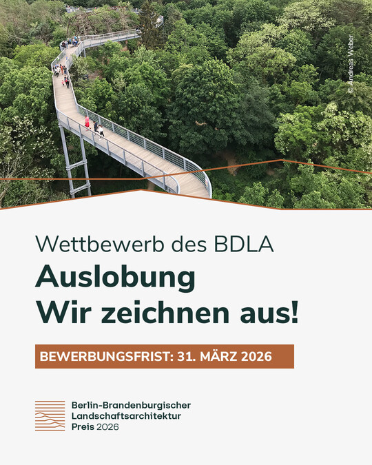 Einreichen k�nnen nicht nur Planungsb�ros, sondern alle, die an guten Freir�umen beteiligt sind oder sie m�glich gemacht haben.