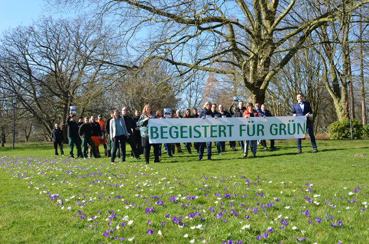 �Begeistert f�r Gr�n� � so lautet der Slogan des Parkentwicklungskonzepts 2029 f�r den Grugapark in Essen. Melanie Ihlenfeld leitete dort Gr�n und Gruga von 2018 bis 2024.
