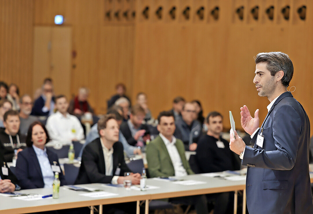 braun-steine organisiert nun zum 17. Mal das SteinForum, im Bild Gesch�ftsf�hrer Felix Braun.