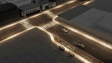 Modulare Hybrid-Optiken erm�glichen eine ma�geschneiderte Lichtverteilung mithilfe von zwei- oder vierquadratischen LED-Modulen und steigern so die Leistung.