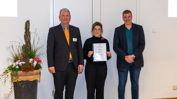 Hannah Reschwamm erhielt fr ihre herausragende Masterarbeit einen Frderpreis.