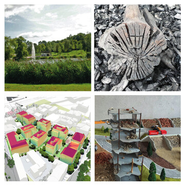 Moderne Landschaftsarchitekturhat
die Anforderung, mit an erster Stelle der Planungsdisziplinen die Strmungen zu mehr klimagerechtem Planen
und Bauen zu prgen.
