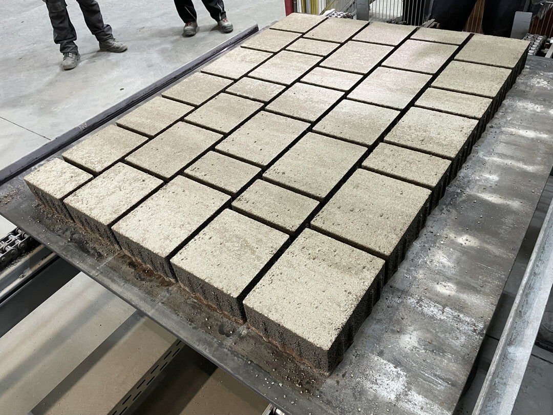 Produktion des Klimasteins