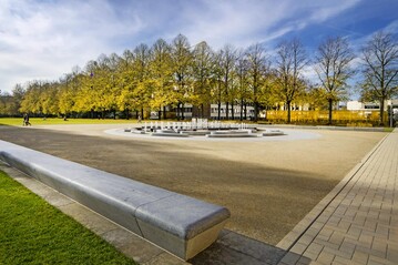 Der Schlossgarten Osnabrck kam in die engere Wahl von 12 Projekten aus insgesam