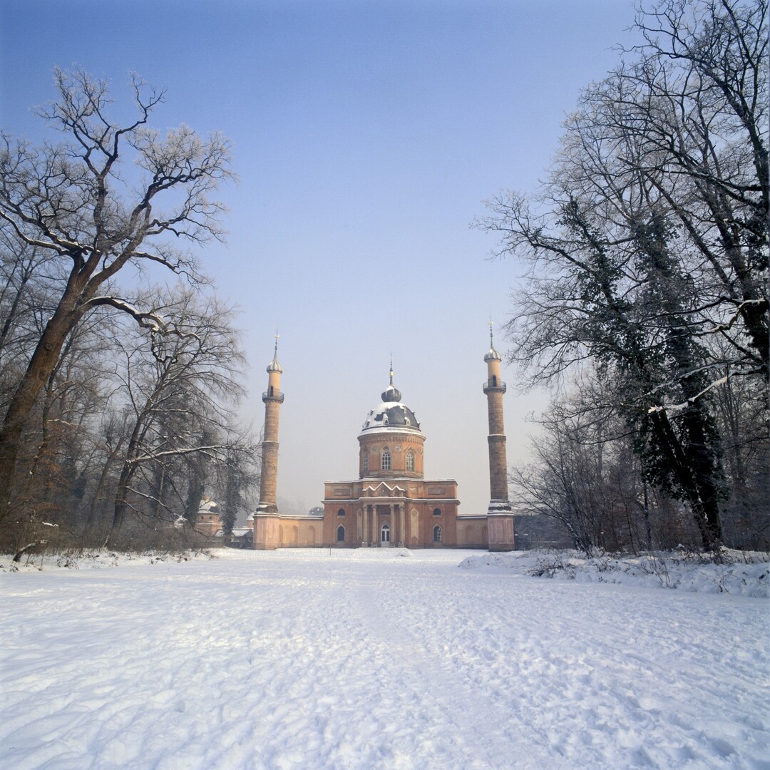 Schwetzinger Garten im Winter 