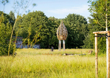 Der Auenpark im Leipziger Stadtteil Sellerhausen erhielt für sein Konzept mehrere Auszeichnungen.