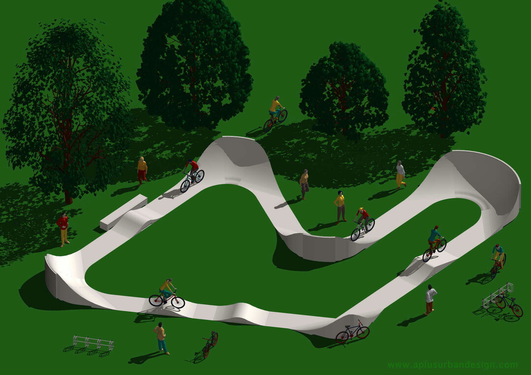 Geplante Pumptrack