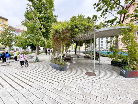 Ein Cooling-Spot fr Wien: der Esterhzy-Park