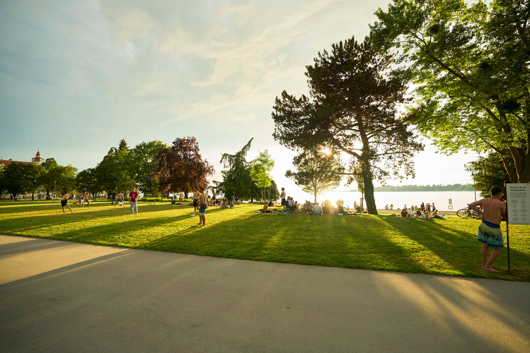 Auszeichnung fr das Parkband Hintere Insel in Lindau