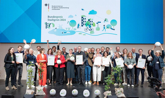 Feierliche Preisverleihung beim 17. Bundeskongress in Heidelberg