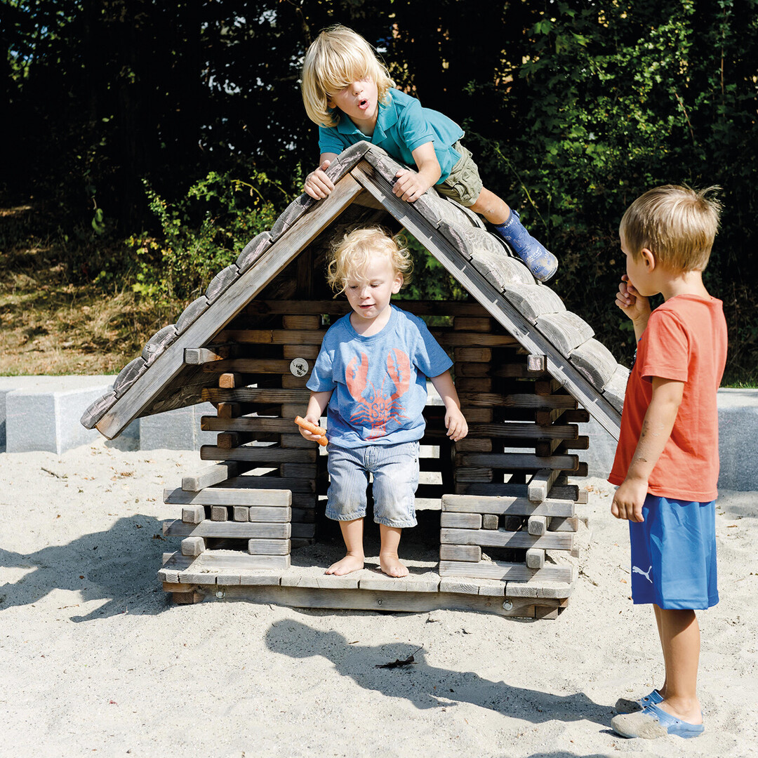Kletterhuschen: Bespielbar fr alle, aber nicht fr jeden berall.