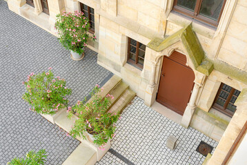 Krzlich saniert: Die im Tudor-Stil erbaute Villa Zimmermann in Chemnitz.