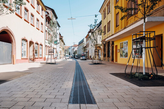 Landau Innenstadt nach der Baumanahme