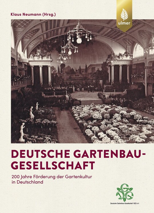 Deutsche Gartenbau-Gesellschaft. 200 Jahre Frderung der Gartenkultur in Deutschland. Klaus Neumann (Hrsg.). 304 S., 105 Abbildungen, geb. Verlag Eugen Ulmer, Stuttgart. ISBN 978-3-8186-1726-4.  29,95.