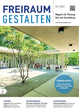 Cover FREIRAUM GESTALTEN 03/2023