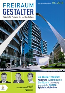 Cover FREIRAUM GESTALTER 01/2018