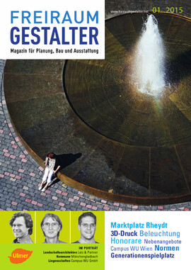 Cover FREIRAUM GESTALTER 01/2015