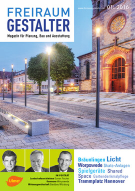 Cover FREIRAUM GESTALTER 01/2016