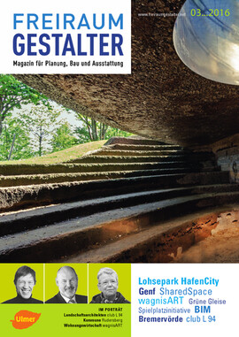 Cover FREIRAUM GESTALTER 03/2016