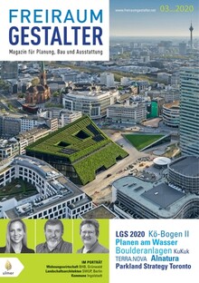 Cover FREIRAUM GESTALTER 03/2020