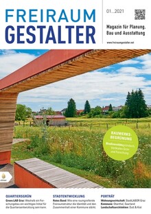 Cover FREIRAUM GESTALTER 01/2021