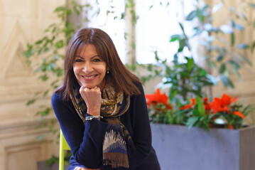 Anne Hidalgo, Brgermeisterin von Paris, erhlt den ULI-Preis fr ihre zukunftsgerichtete Stadtentwicklung. 