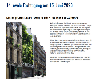 Ist die begrnte Stadt Utopie oder Realitt der Zukunft?