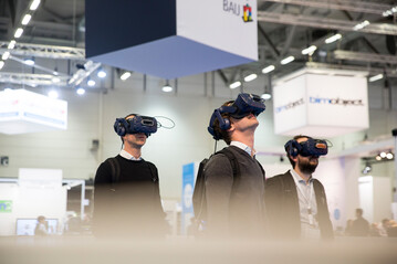  Virtuell auf der Messe - auch das geht in diesem Jahr nicht.