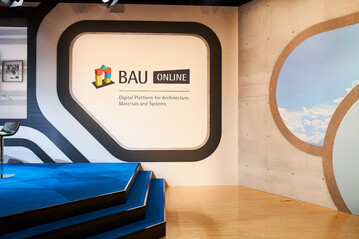 Tglich sendet BAU TV News aus dem Messe-Studio. 