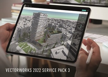 Das Service Pack 3 fr die deutsche Version von Vectorworks 2022 bietet u. a. neue Integrationen bei den Vectorworks Cloud Services und erhebliche Leistungssteigerungen durch den Einsatz der Unity Technologies Gaming Engine. Ein weiteres Highlight ist eine direkte Verbindung zu Twinmotion.