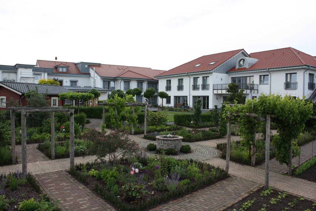 Der pflegetherapeutische Bauerngarten des Pflegeteams Ulrike Caselato in Ostercappeln erhielt einen Sonderpreis.